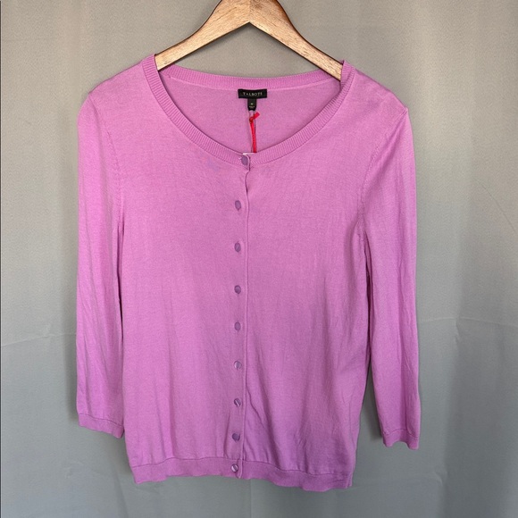 Talbots Tops - Talbots Womens Lavender Classic Business Laid-back Spring Trendy Layering Piece